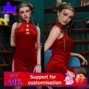 RENHEYUOU Blonde Sex Toys Real Male Masturbation Sex Toys Penetrating Pussy Penetrating Anal Realistic Silicone Skin Doll 18+