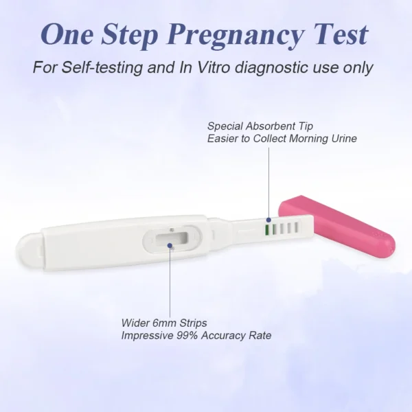 Pelvifine Pregnancy Test - Detect HCG with 99% Accuracy -Fast Easy to Use at Home HCG Urine Test with Fast and Reliable - Image 4