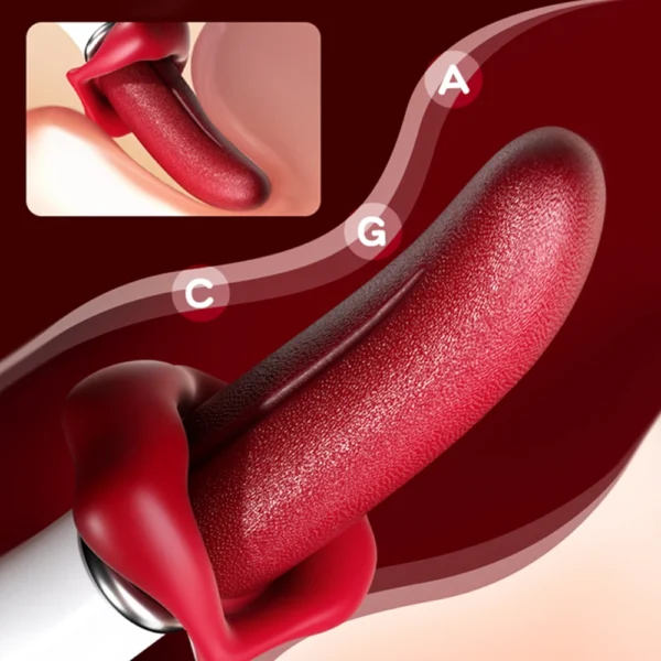 Powerful Vibrator Tongue Licking Clitoral Stimulation Nipples Stimulator G Spot Vibrators Female Adult Sex Toys for Womans 18+ ﻿ - Image 3