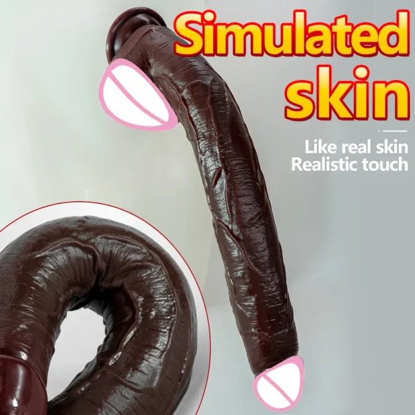Super Long Huge Long Dildo Big Dildo Vaginal Anal Dilator Sex Toys For Women/ Men Anal Plug Faloimetor For Women Sex shop - Image 3