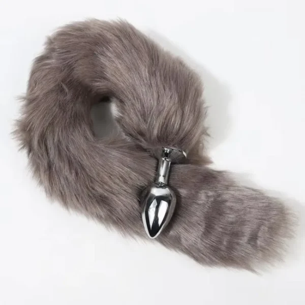 Cheap Anal Plug Metal Sexy Foxtail Anal Plug Role-play Sex Toy Male and Female Anal Plug Adult Game Couple Toys Sex Toys - Image 5