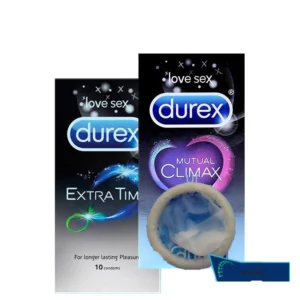 Durex 20/10Pcs Long-lasting Condom Ultra Thin Dotted Smooth Intimate Product Latex Penis Sleeve for Men Ultra Thin Contraception