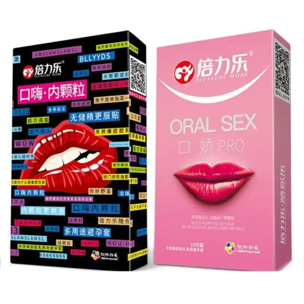 Oral Sex Condoms Peach Flavor Sex Dotted Condom Ultra Thin Latex Safe Contraception Penis Sleeve Blowjob Sex Toys for Adults