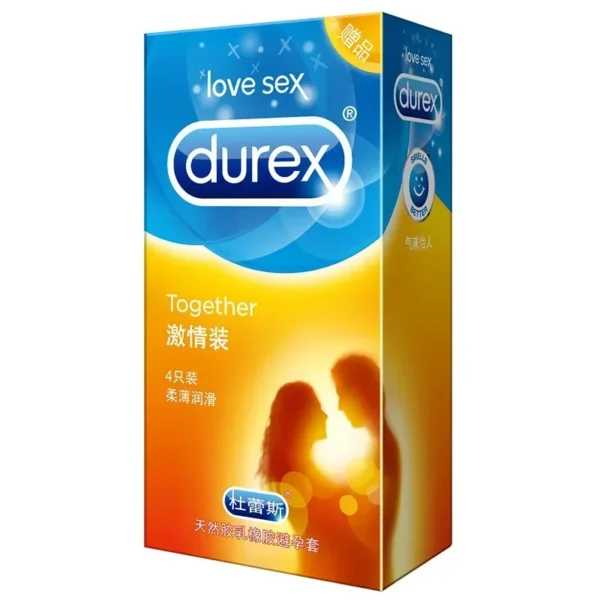Durex 20 Pcs Condoms Natural Latex Rubber Condom Intimate Goods Contraception 52mm Cock Penis Sleeve Sex Toy Products for Men - Image 4