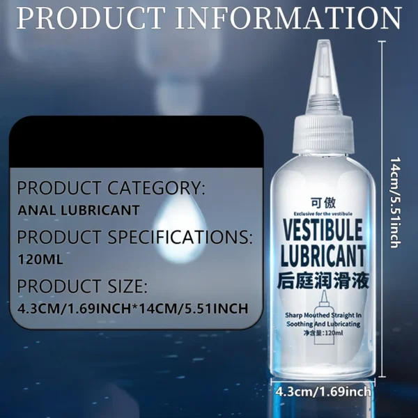 Anal Water Based Silicone Lubricant Unscented Sex Lube For Man Woman Gay Lesbian Couples Pleasure For Home And Travel - Image 4
