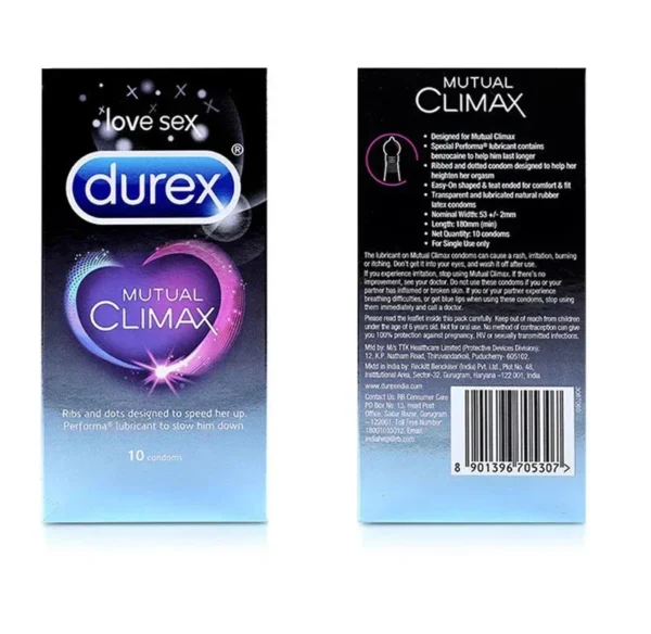 Durex 20/10Pcs Long-lasting Condom Ultra Thin Dotted Smooth Intimate Product Latex Penis Sleeve for Men Ultra Thin Contraception - Image 4