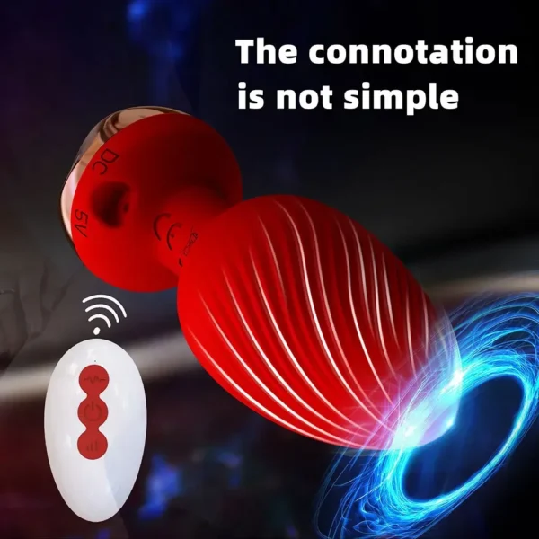 Anal Plug Vibrator Remote Control Butt Plug 10 Frequency Vibrating Female Masturbato Men Prostate Massager Adult Gay Sex Toys - Image 3