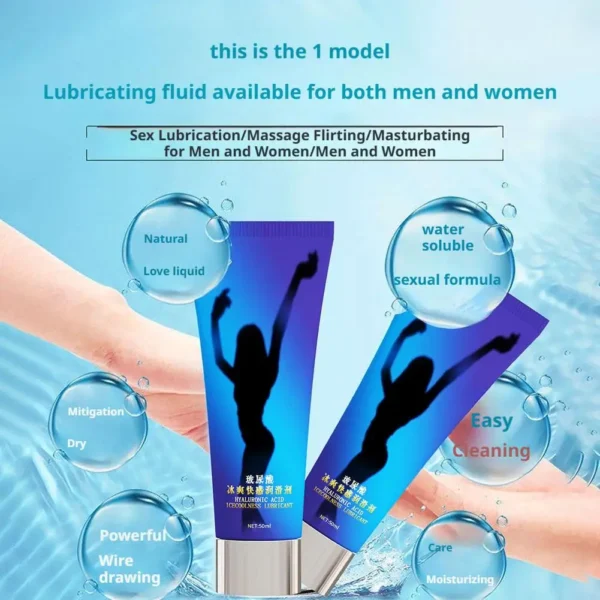 Lubricant for Men Women water-soluble Ice Hot Feeling Lubrication Anal Vaginal pleasure enhanced lasting moisturizing Sex Oils ﻿ - Image 4