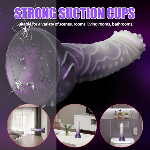 Huge Dildo Animal Dog Dildo Realistic Penis with Suction Cup Big Butt Plug Giant Monster Cock Dick Adults Supplies for Men Women - Image 4