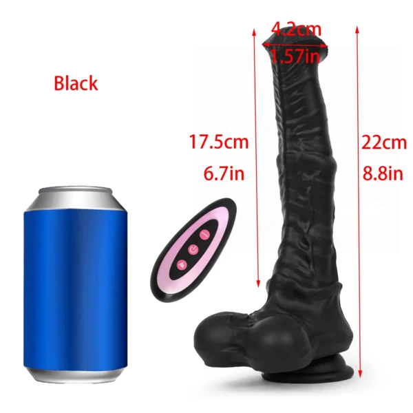 Thrusting Horse Dildo for Women, G Sport Vibrating Female Vibrating Dildo, Masturbater Wand, Lesbian Adult Sex Toys for Woman - Image 6