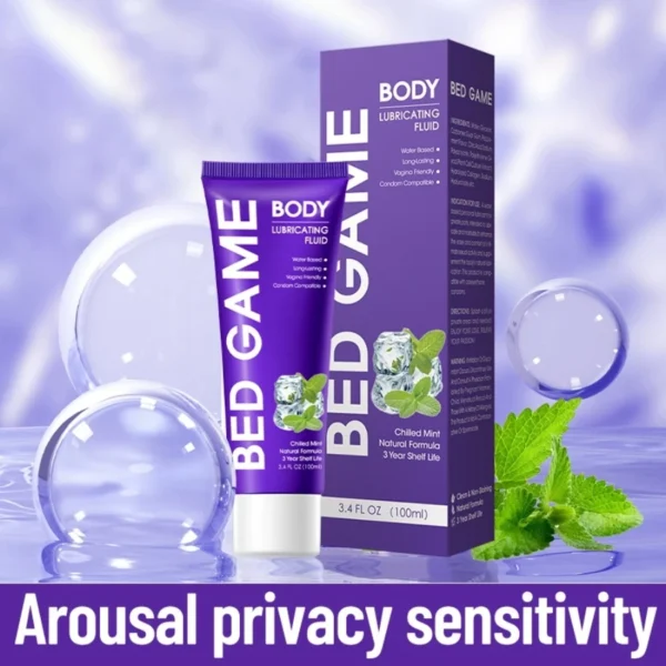 Intimate mint Lubricant Pleasure Body Erotic Oil Lubricant Adult Sex Supplies flirting for couples 200ml - Image 5