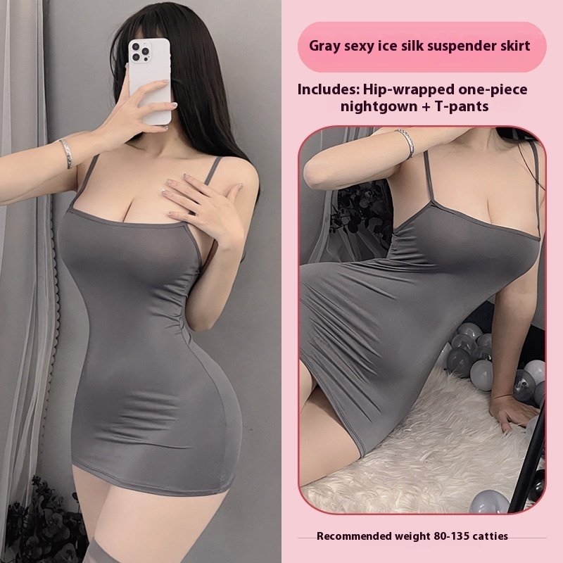 Sexy Lingerie Lace Seduction Hip Skirt - Image 5