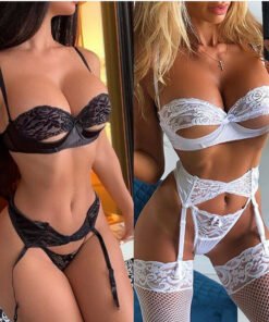 Alternative view of Sexy Lingerie Underwear Nightgown Woman Panties Bra Lace