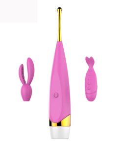 AdultFemaleSexy Rechargeable AvVibrator High Frequency Honey Bean G-Spot Clitoral Stimulator