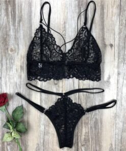 Alternative view of Bandage Lace Sexy Lingerie Woman Bra Underwear