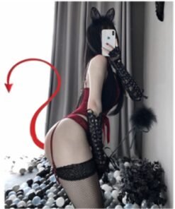 Alternative view of Sexy Lingerie Steel Support Cotton Pad Lace Slim Waistcoat