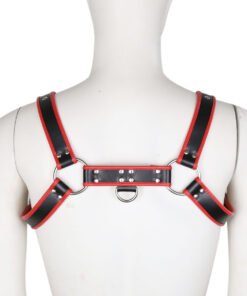 Alternative view of Factory Direct Wholesale Sexy Leather Chest Strap Belt Binding Bondage Men'S Leather Costumes For Cosplay