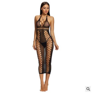 Sexy Lingerie Erotic Hot Women Bodystocking Bodysuits Crotch Tights Transparent Body Stockings Sex Clothes Mesh Underwear - Image 6