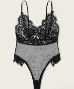 Alternative view of Sexy Lingerie Lace Sexy One-piece Perspective Temptation