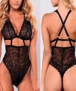 Hollow One-piece Sexy Three-point Sexy Lingerie