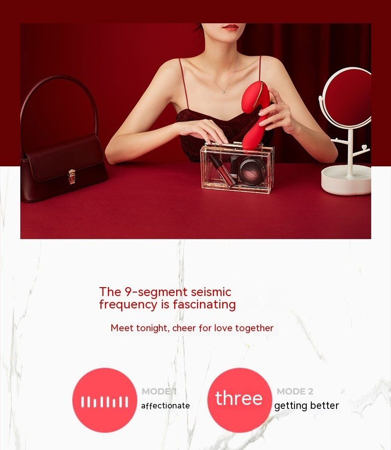Women's Automatic Heating Sucking Clitoral Multi-frequency Vibrator - Image 6