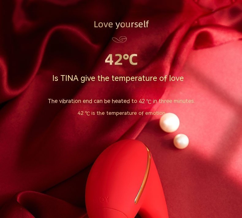 Women's Automatic Heating Sucking Clitoral Multi-frequency Vibrator - Image 9