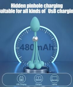 Alternative view of Vibrating Anal Plug With 6 Clitoris Vibrator Sex Toys For Women & Couples, Remote Control C Spot And Vaginal Stimulation Massager, Butt Plug For Male With 10 Vibration Modes