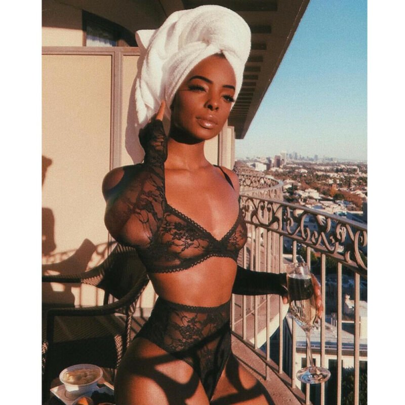 Sexy lingerie lace nightdress - Image 2