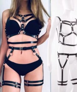 Women's Bowknot Handcuffs Bondage And Discipline Underwear