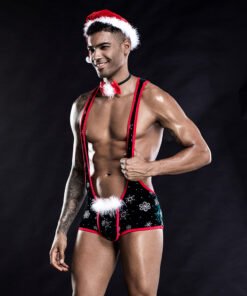 Sexy Sexy Lingerie One-piece Christmas Outfit For Men