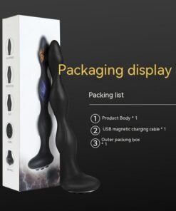 Alternative view of Prostate Massager Bead Pulling Female Butt Plug Supplies