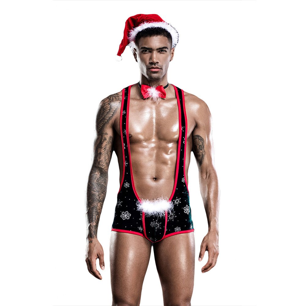 Sexy Sexy Lingerie One-piece Christmas Outfit For Men - Image 5