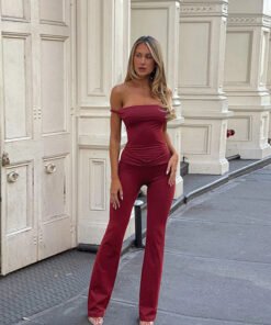 Sexy Backless Sexy Slim Fit Jumpsuit