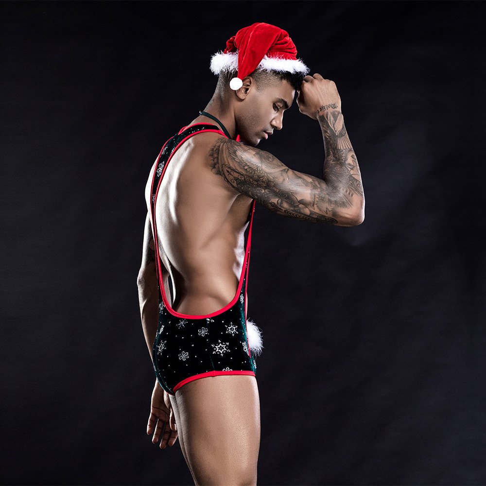 Sexy Sexy Lingerie One-piece Christmas Outfit For Men - Image 4