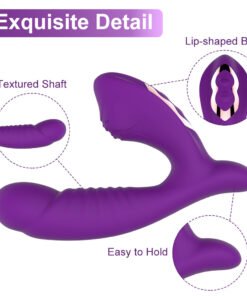 Sex- Toys Vibrator- Dildo Vibrator- Female Masturebation Toys With 15 Vibration Modes Sex- Games For Couples Female