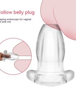 Transparent Hollow Butt Plug