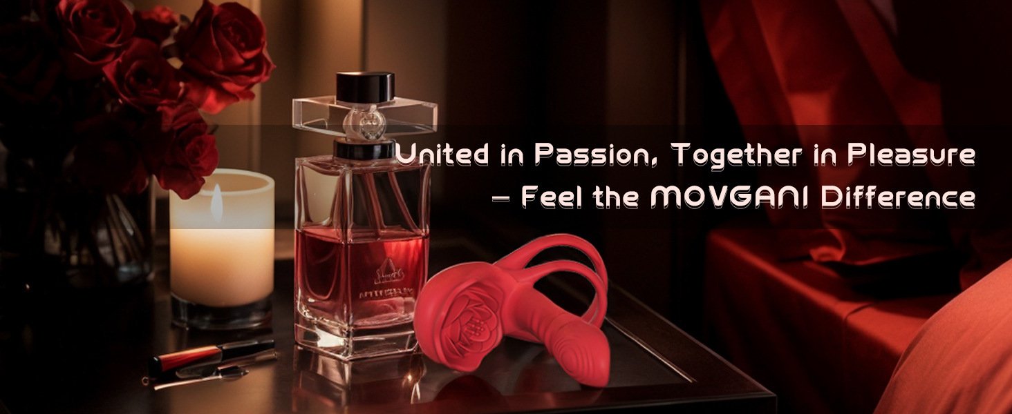 Double Vibrating Cock Ring With Rose Clitoral Stimulator - Image 3