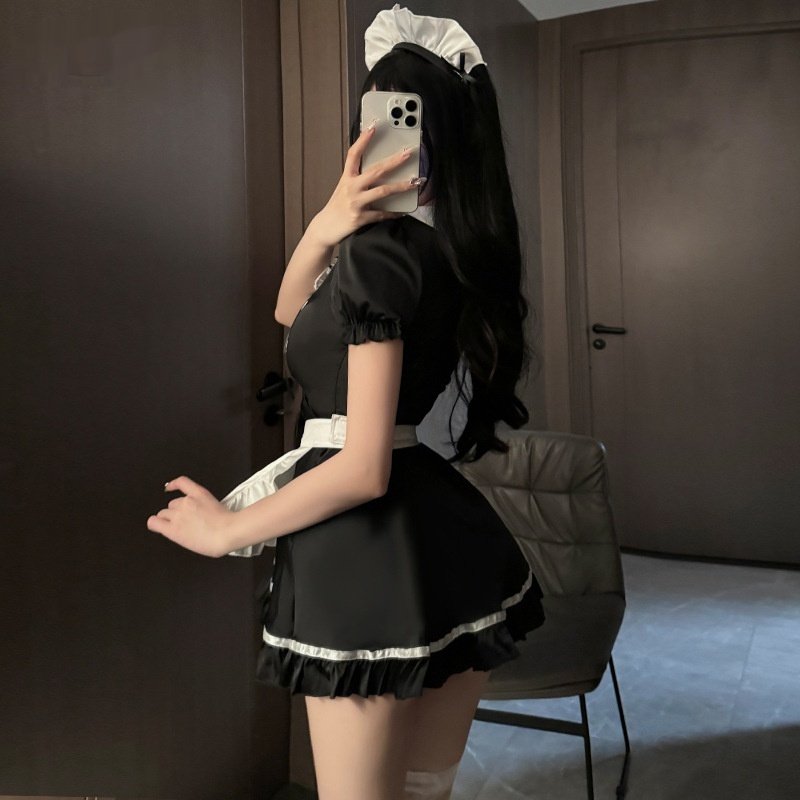 Sexy Lingerie Maid Cos Costume Sexy Passion Free Uniform - Image 8
