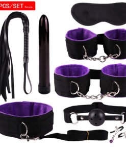 Plush Bondage And Discipline Nylon Leather Suit