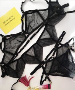 Sexy transparent seductive sexy bra