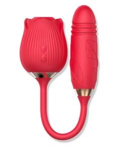 Sex Toy For Women & Couples, Vibrator Massager Clitoral Suction & G-Spot Stimulator, 10 Vibration Modes, Dual Use Design, USB Rechargeable, Discreet Wellness.