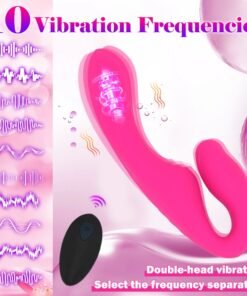 Womens Sex Toys Strapon Dildo - Strapless Strap On G Spot Realistic Dildo Vibrator For Clitoral Anal Stimulation With 10 Intense Vibration & Remote Control, Female Couples Adult Sex Toys & Games