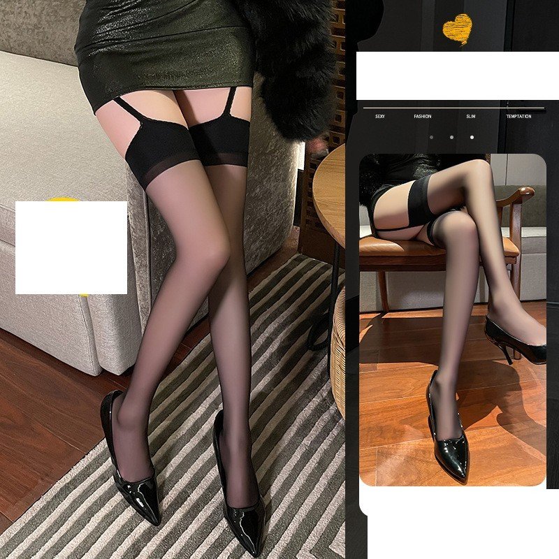 Sexy Lingerie Lace See-through Split Hip Skirt - Image 3