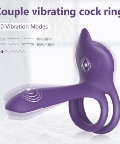 Alternative view of Vibrator For Couple,G Spot 2 In 1 Vibrating Cock Ring With 10 Modes, Men's Penis Vibrators Clitorals Stimulator For Women,Adult Sex Toys