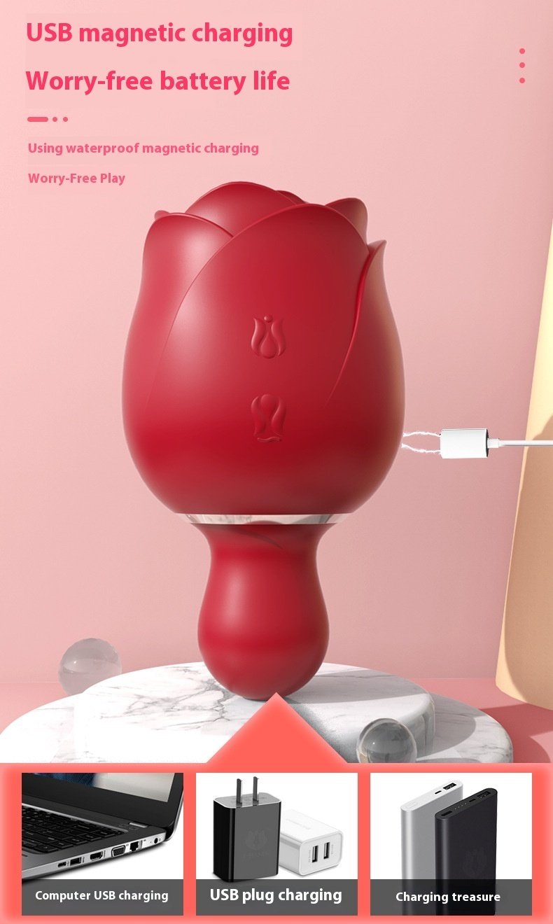 Preserved Flower Clitoral Sucking Vibrators - Image 4