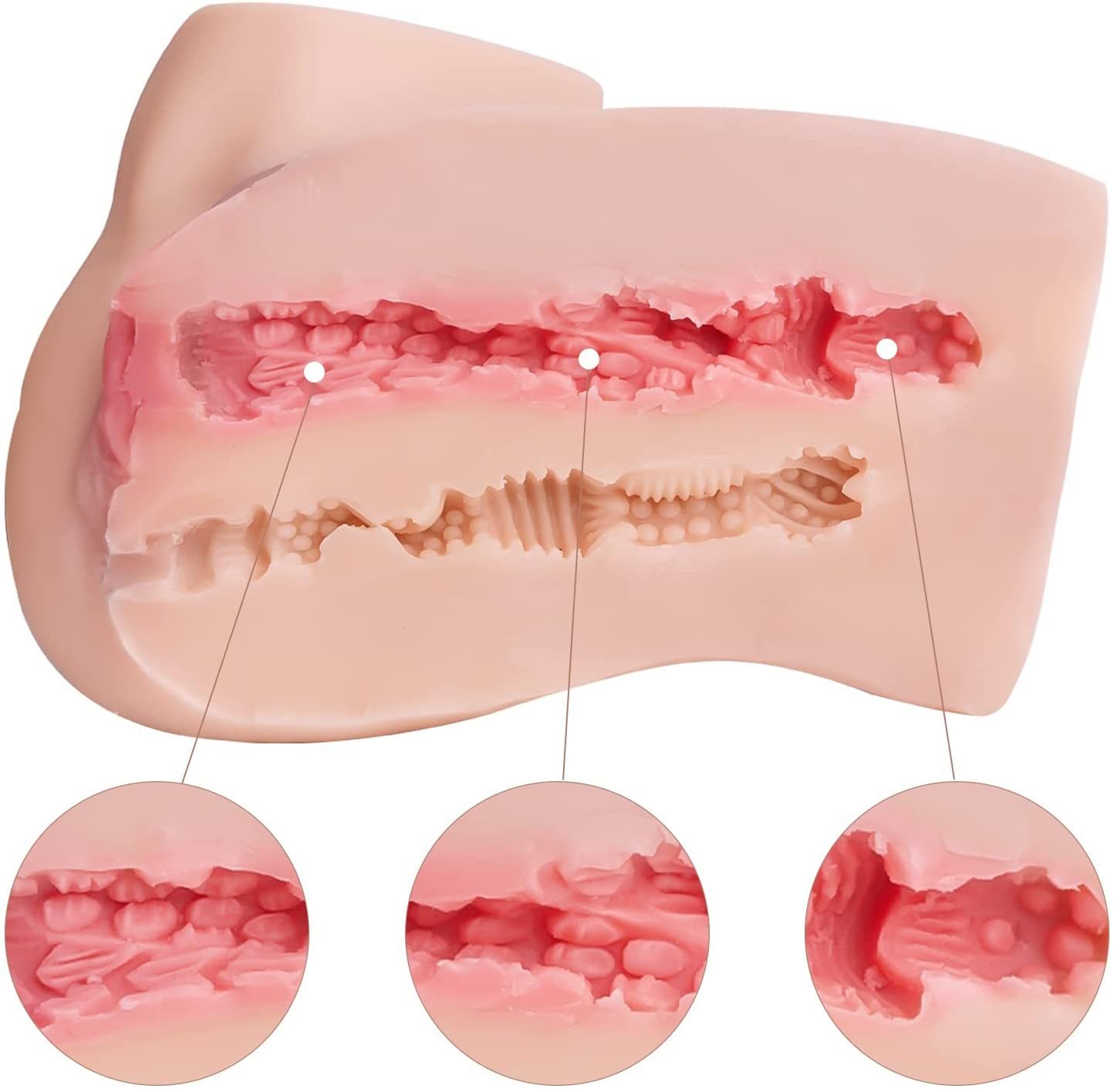 3D Silicone Ass Doll Realistic Lifelike Real Male Love Toy For Men - Image 3