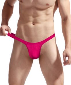 Men's Sexy Lingerie Underwear Flying Bird Xiaoding Opaque Swimming Material T-back