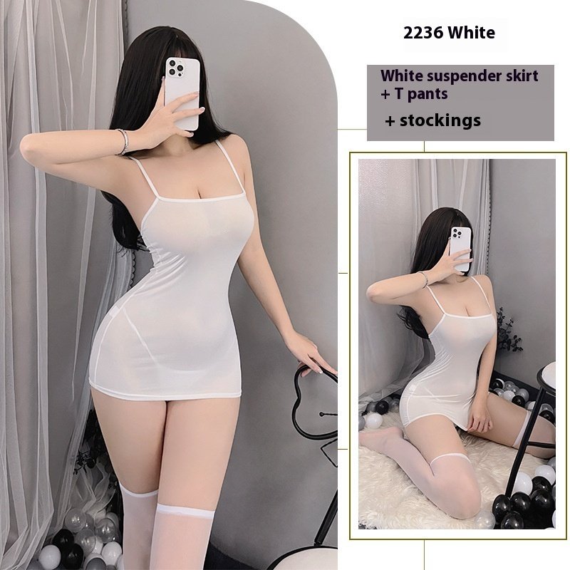 Sexy Lingerie Lace Seduction Hip Skirt - Image 8