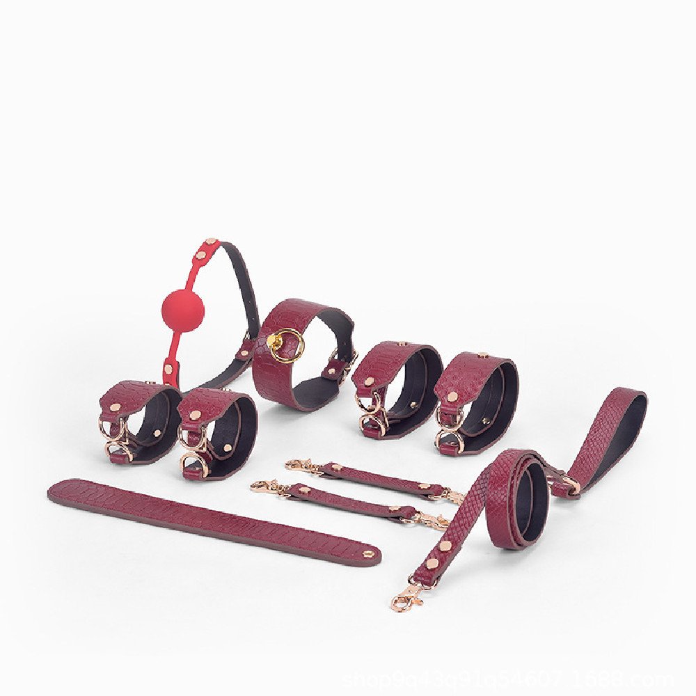 Collar Hand Holding Rope Handcuffs - Image 7