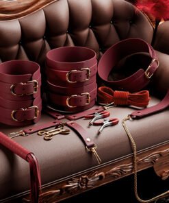 Training Props Handcuffs Mouth Ball Binding Collar Supplies Whip Suit